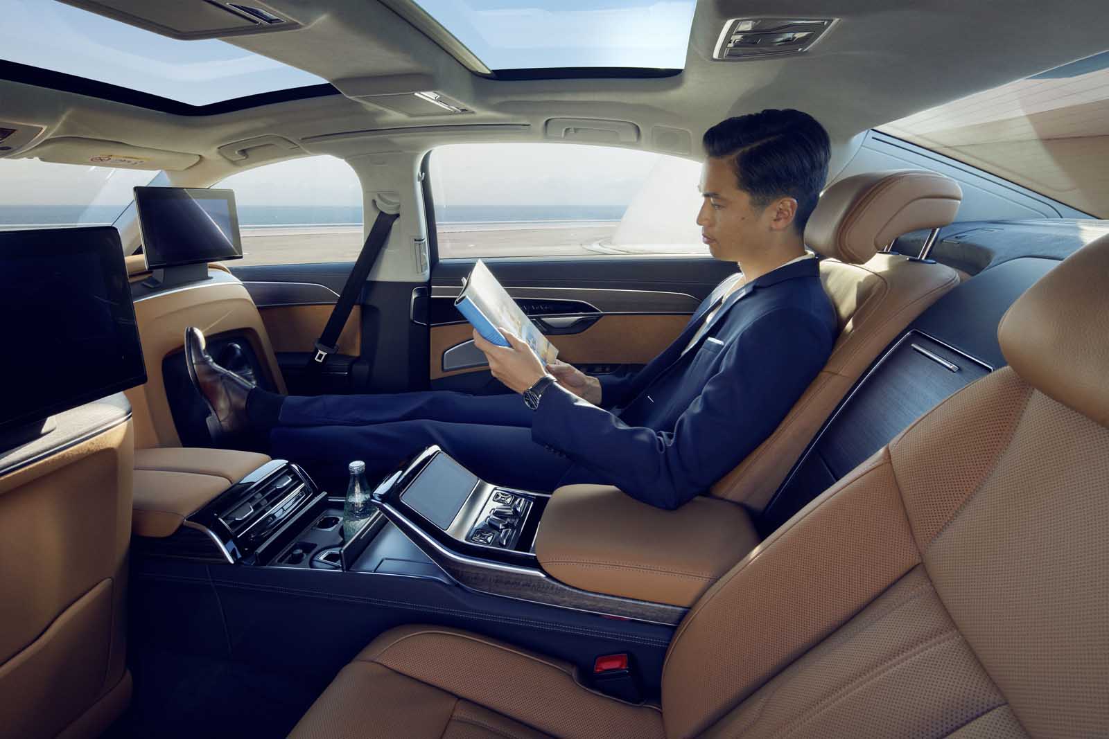 Audi  A8 Backseat Interieur-Shooting 2