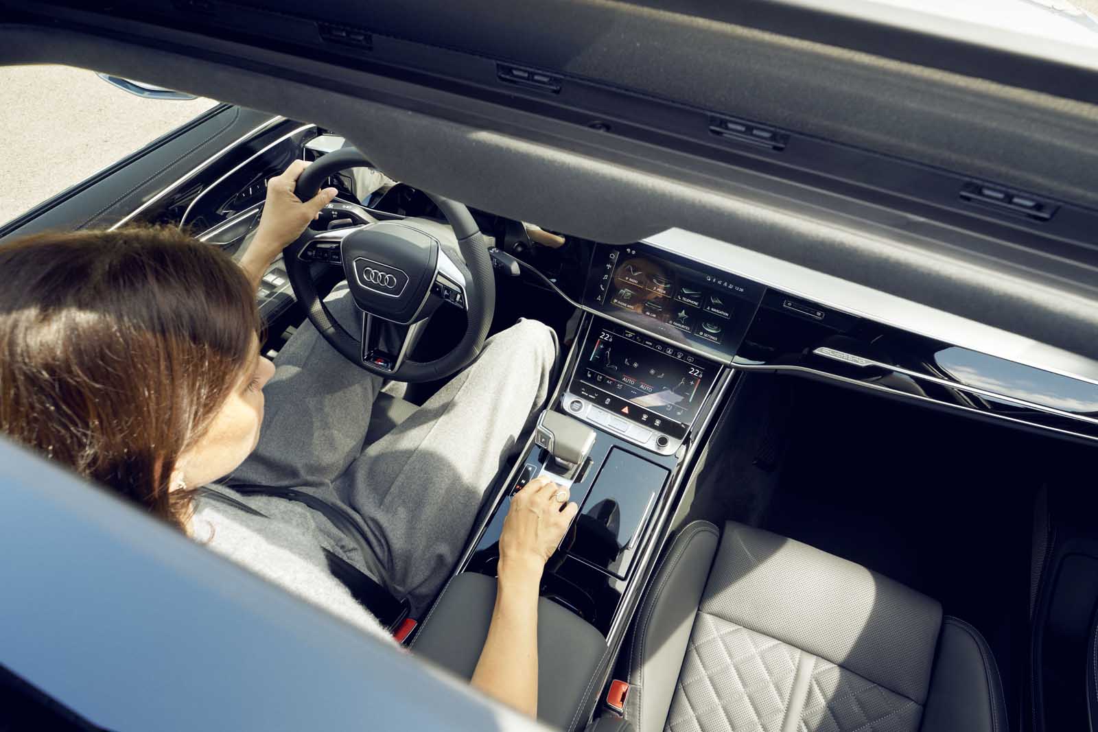 Audi  A8 Topshot Freestyle Interieur-Shooting