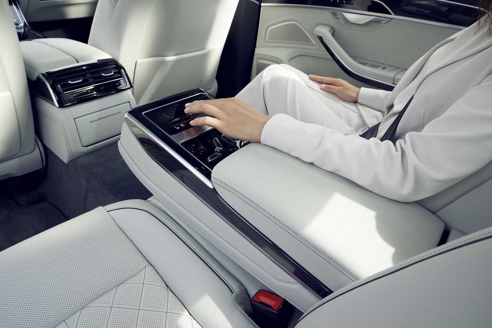 Audi  A8 Mittelkonsole Interieur-Shooting